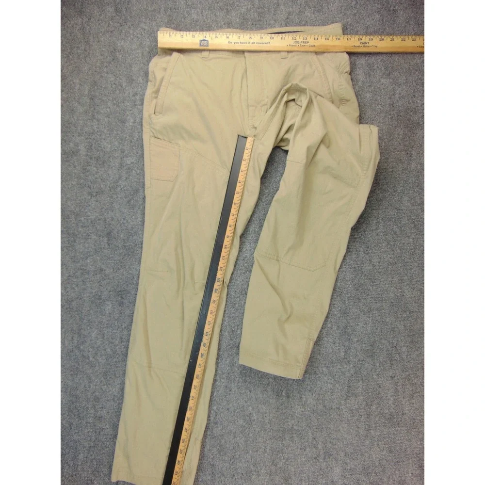 Eddie Bauer Pants Mens 34x34 First Ascent Khaki Solid Outdoor Gorpcore Hiking